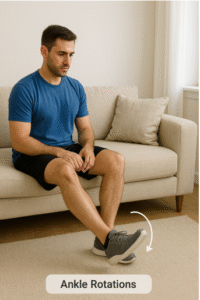 Ankle Rotation for Varicose Vein Treatment 