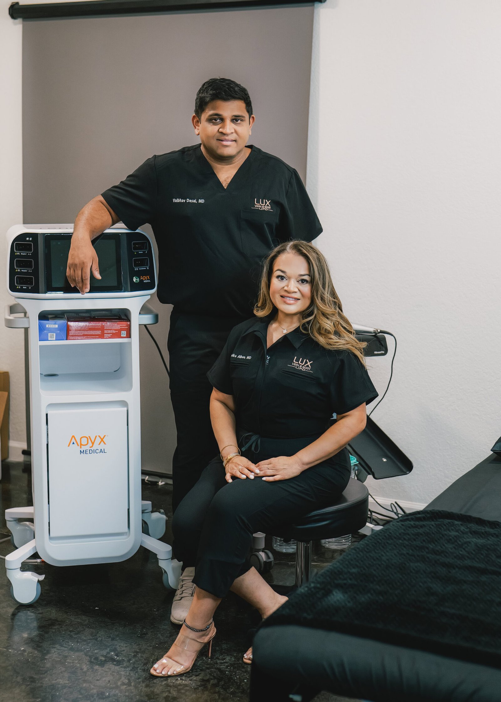 Optimized Vaibhav Desai and Bhavika Albee Image Image of Dr. Vaibhav Desai and Bhavika Albee