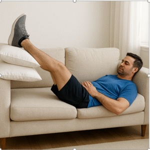 Leg Elevation for Varicose Vein Treatment