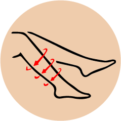 logo whiteAsset 8 Icon representing restlessness in the legs<br />